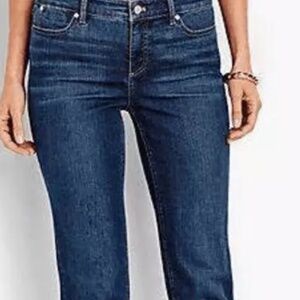 Talbots- Flawless Five Pocket Bootcut Blue Denim Jeans